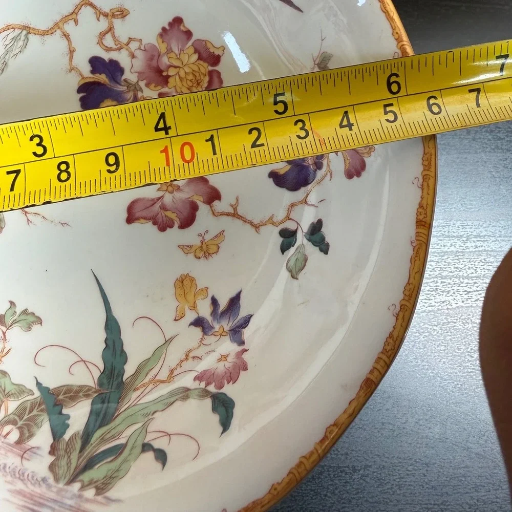 Wedgwood Devon Rose Georgetown Chinoiserie Cereal Bowls Set of 4 Made in England